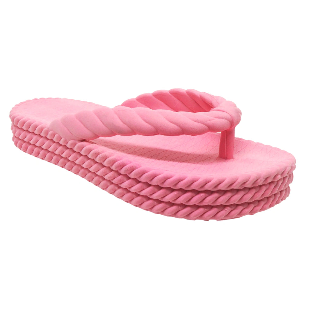 Chinelo Feminino Trançado Nuvem Casual