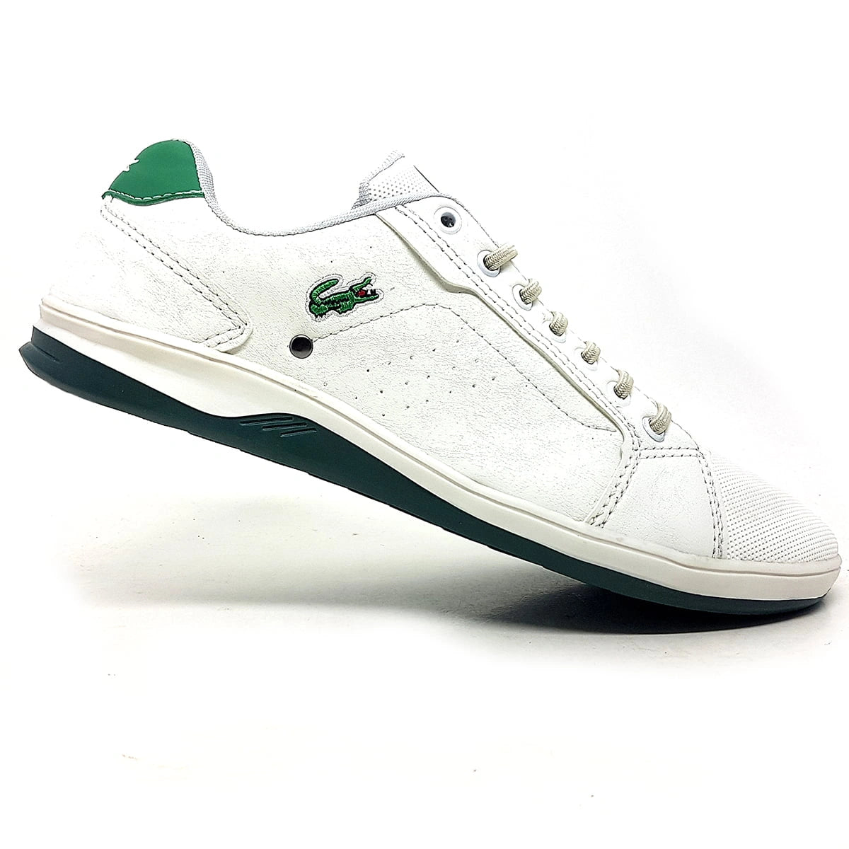 Sapatênis Masculino – Branco e Verde / 40