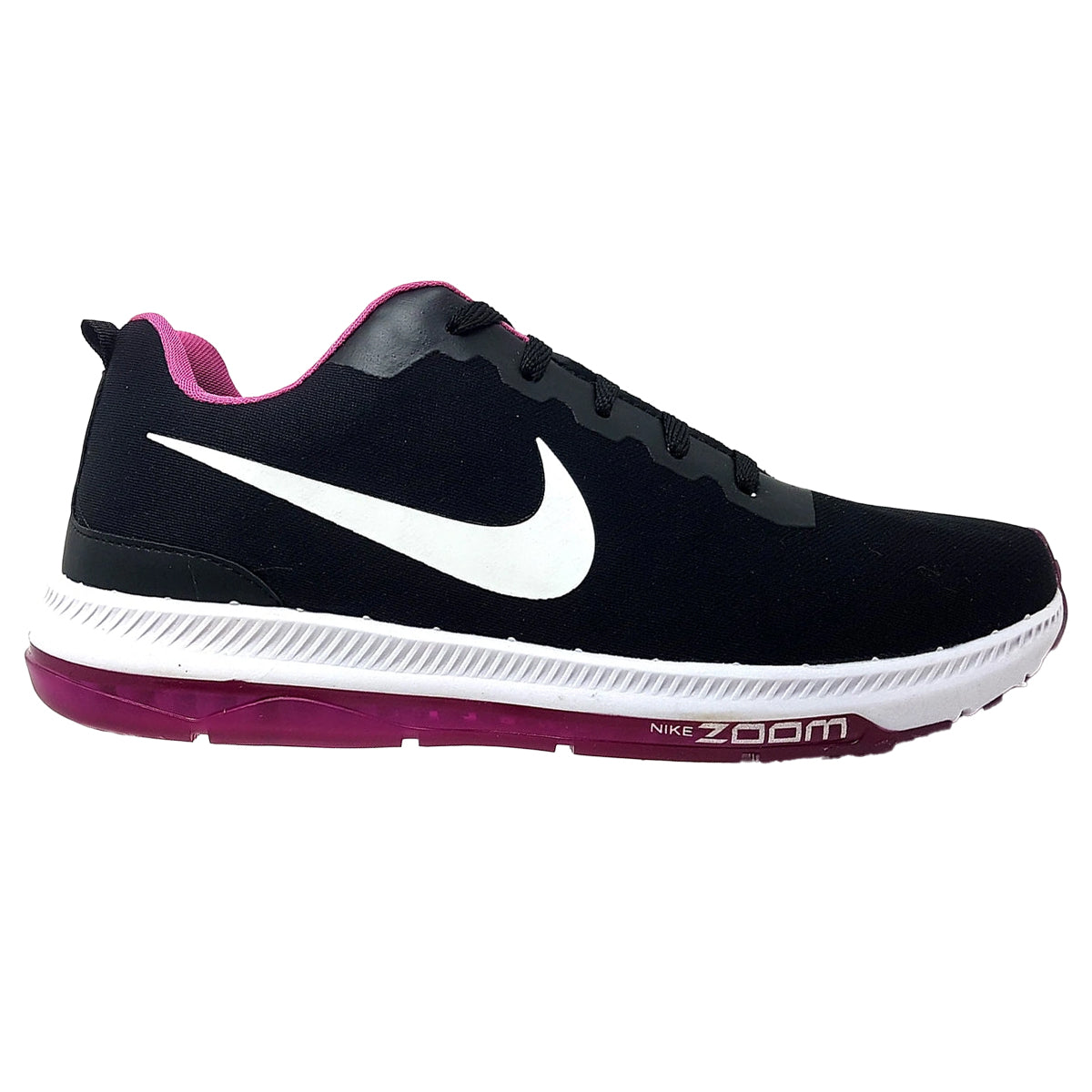 Tênis Feminino Nike Zoom Racer – Preto e Pink / 34