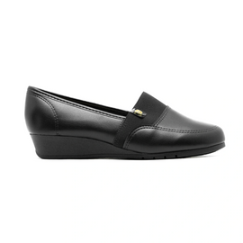 Sapato Casual Feminino Moleca Napa Turim Elástico