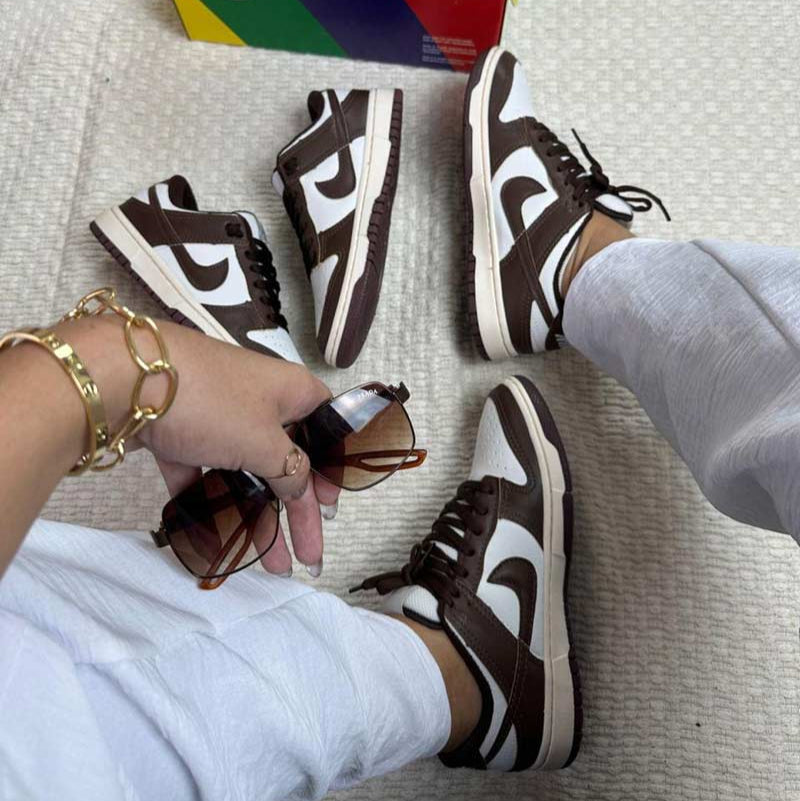 Tênis Nike Dunk Low Cacau